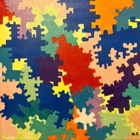 The Puzzle IV by artist Nicholas Shepherd
